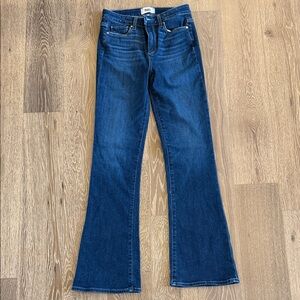 PAIGE Dark Blue Flare Jeans
